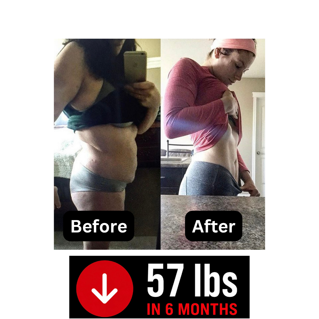 Abigail Weight Loss Transformation Before and after weight loss transformation of Mario Ortiz client Abigail, who lost 57 lbs in 6 months with personalized one-on-one personal training.